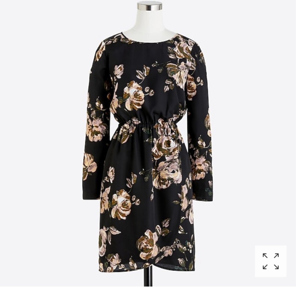 J. Crew Factory tulip-hem dress. Size Petite 00